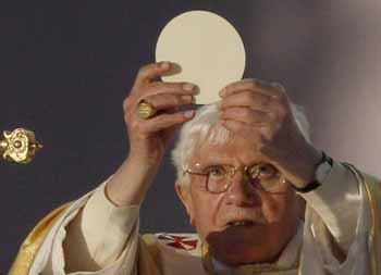 large host Benedict XVI